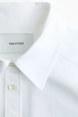 Chemise en popeline - Blanc — photo 3