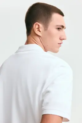 Polo Regular Fit - Blanc — photo 3