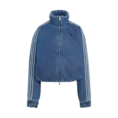 Adidas Firebird Denim Jacket Indigo — photo 1