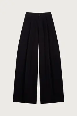 PANTALON BARREL COTON — photo 1