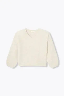 Pull col V Femme