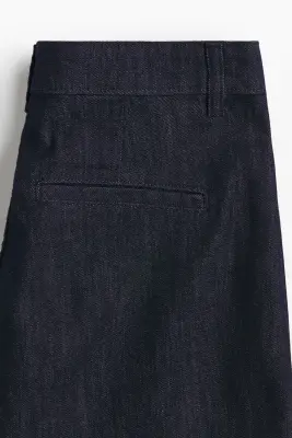 Wide Regular Jeans - Bleu denim foncé — photo 5