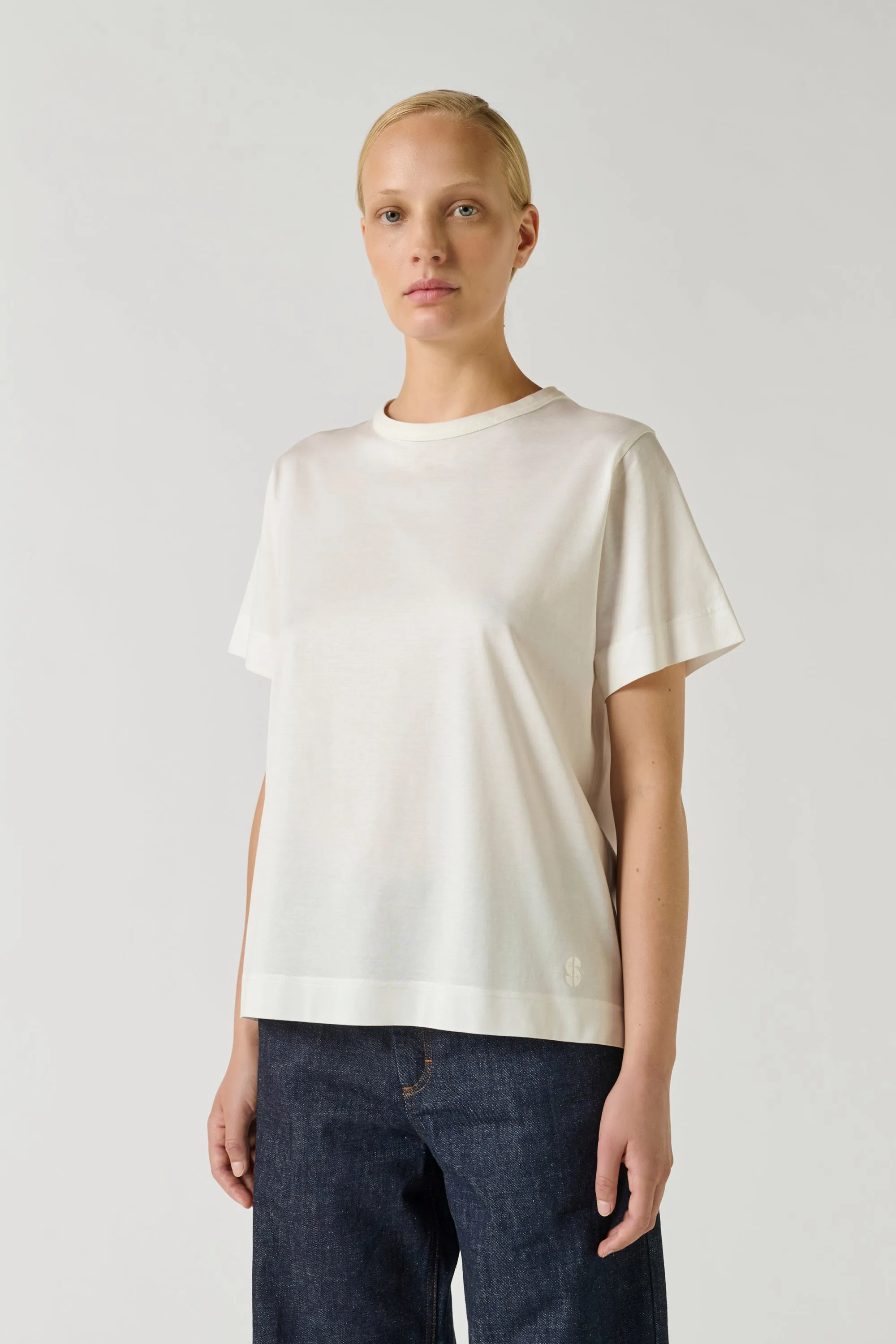 TEE-SHIRT BASIC BLANC
