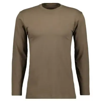 RAGMAN TEE SHIRT MANCHES LONGUES GRANDE LONGUEUR Marron — photo 1