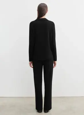 Pantalon en viscose et élasthanne — photo 2