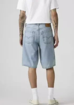 LEVIS BAGGY SHORT 478 Bleu ciel — photo 3