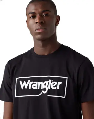 WRANGLER TEE SHIRT Noir — photo 5