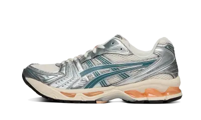 ASICS Gel-Kayano 14 Birch Pure Silver Teal Gold — photo 1