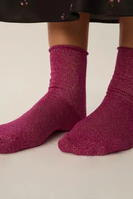 Chaussettes  Prudy Framboise — photo 2