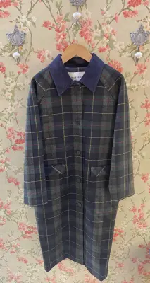 Nouveau ! BELLEPIECE Manteau Cooper Tartan — photo 2