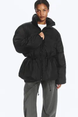 Doudoune oversize - Noir — photo 1