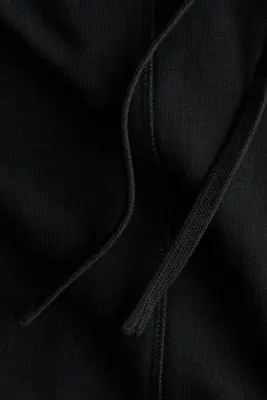 Pantalon jogger à jambes larges - Noir — photo 4