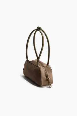 Sac porté épaule - Beige — photo 3