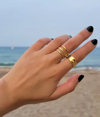 Caprice Paris – Créateur Bague Garance Or — photo 4