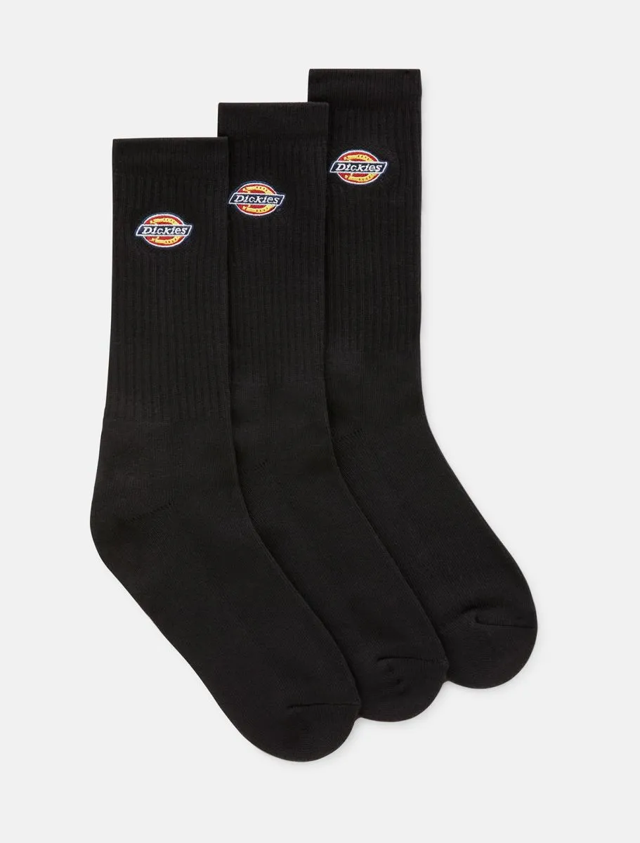 Chaussettes Dickies Valley groove 3Pack – black