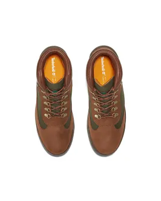 Field Boot Mid Lace Up Waterproof Boot Chocolate Homme — photo 4