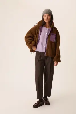 Veste Maille Izandro Bois — photo 3