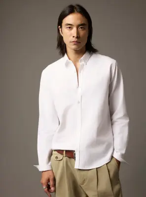 Chemise College White — photo 1