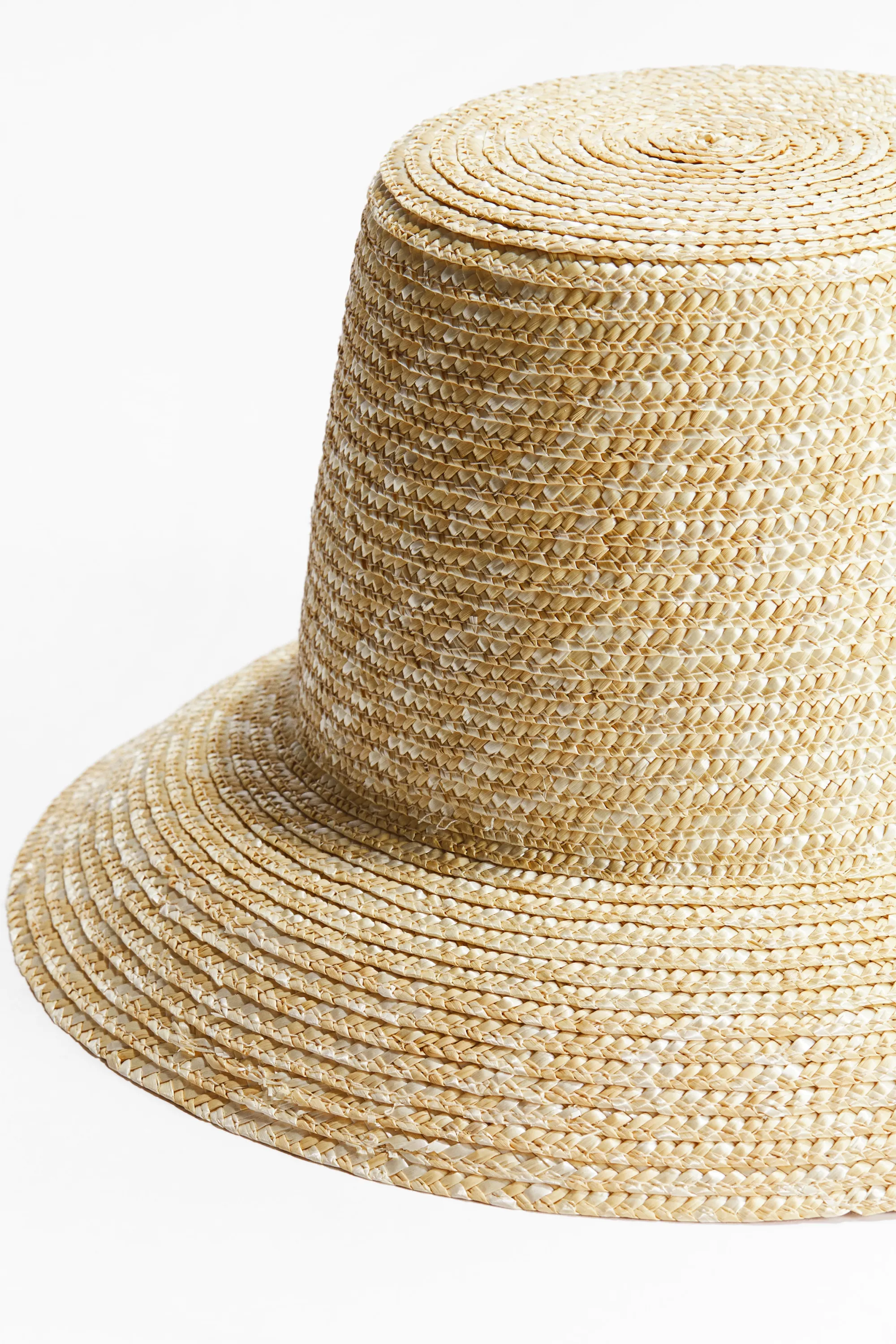 Bob en paille - Beige clair
