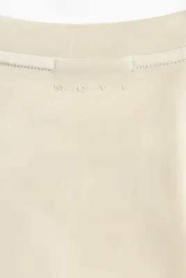 T-shirt de sport boxy Loose Fit DryMove™ - Écru — photo 5