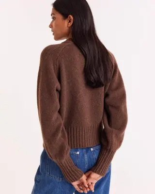 Cardigan Hilda marron — photo 5