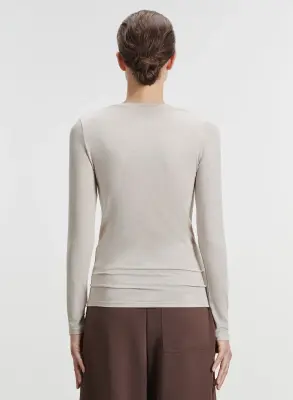 T-shirt en viscose et élasthanne — photo 3