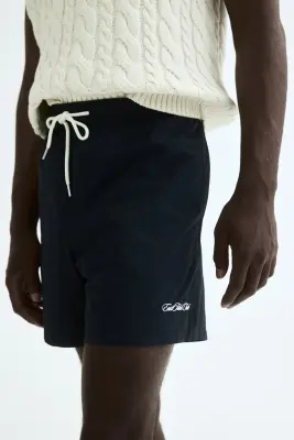 Short Relaxed Fit - Bleu marine — photo 2
