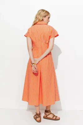 Robe-chemise midi — photo 4
