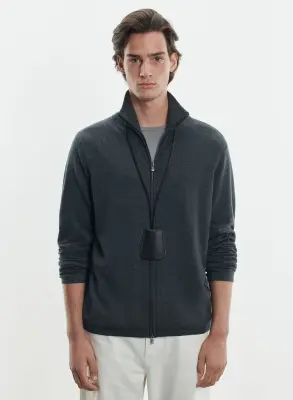 Gilet en laine mérinos et élasthanne — photo 2