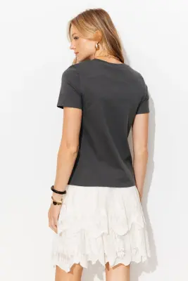 T-shirt à motif tigre Femme — photo 4