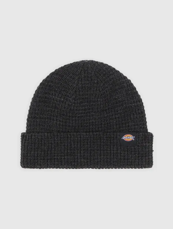 Bonnet Dickies Woodworth waffle beanie – Black