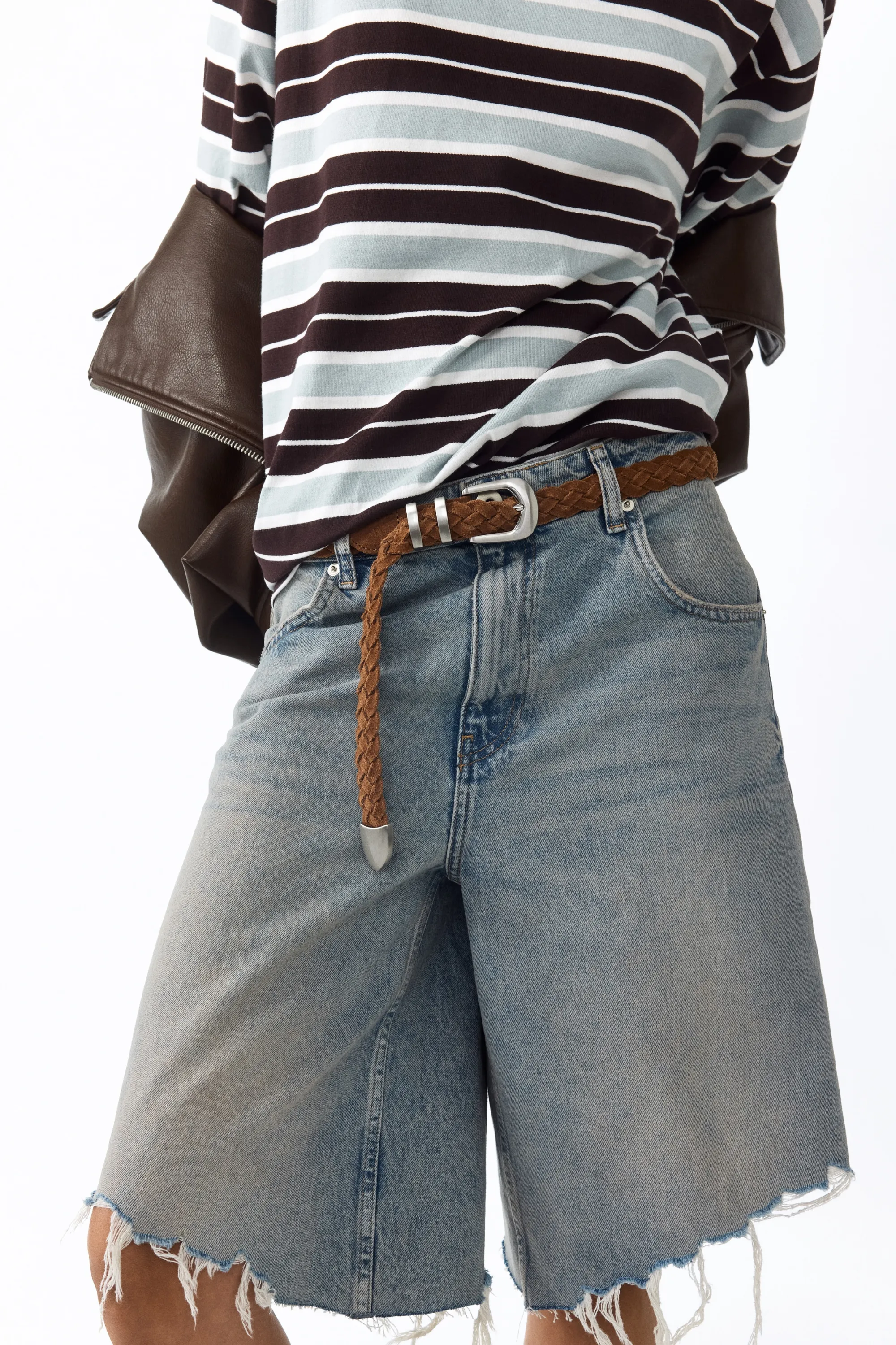 Short Bermuda en denim - Bleu denim clair