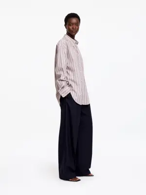Chemise en coton - gris — photo 2