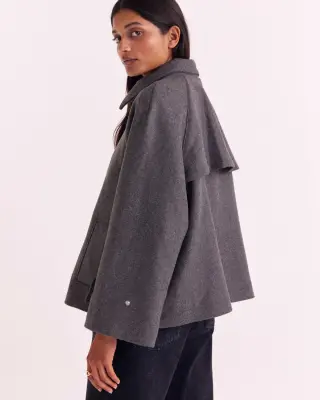 Manteau Beauny gris anthracite — photo 2
