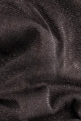 Robe en mesh scintillant - Marron foncé — photo 5