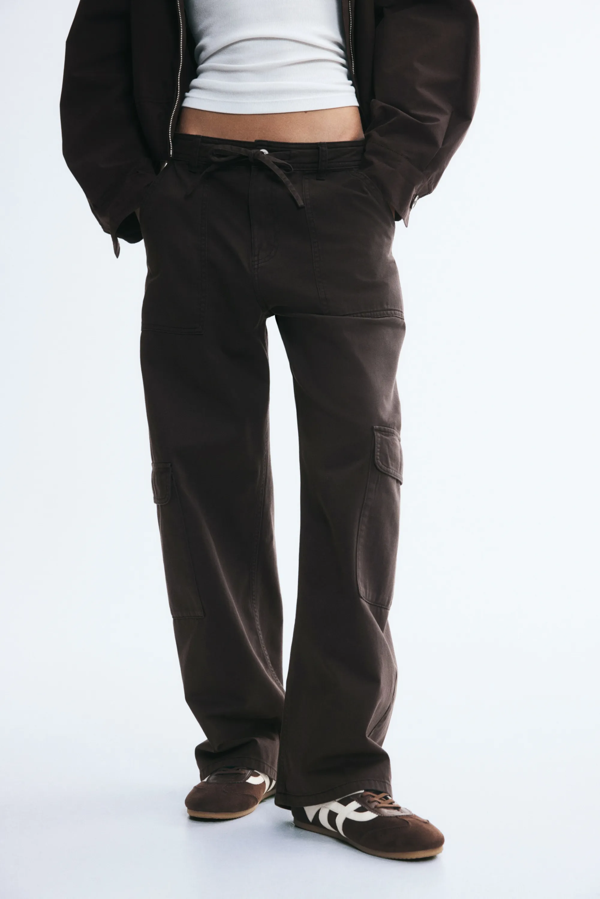 Pantalon cargo - Noir