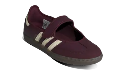 Adidas Samba Jane Maroon Cream White — photo 2