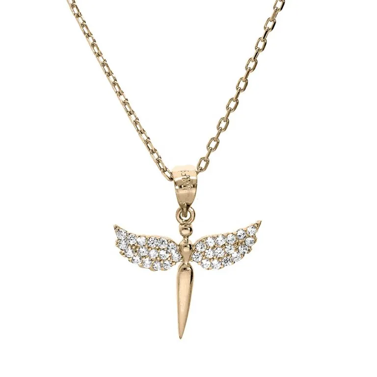 Collier pendentif ange 930626