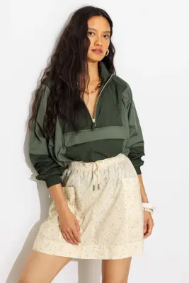 Jupe courte imprimée Femme — photo 2