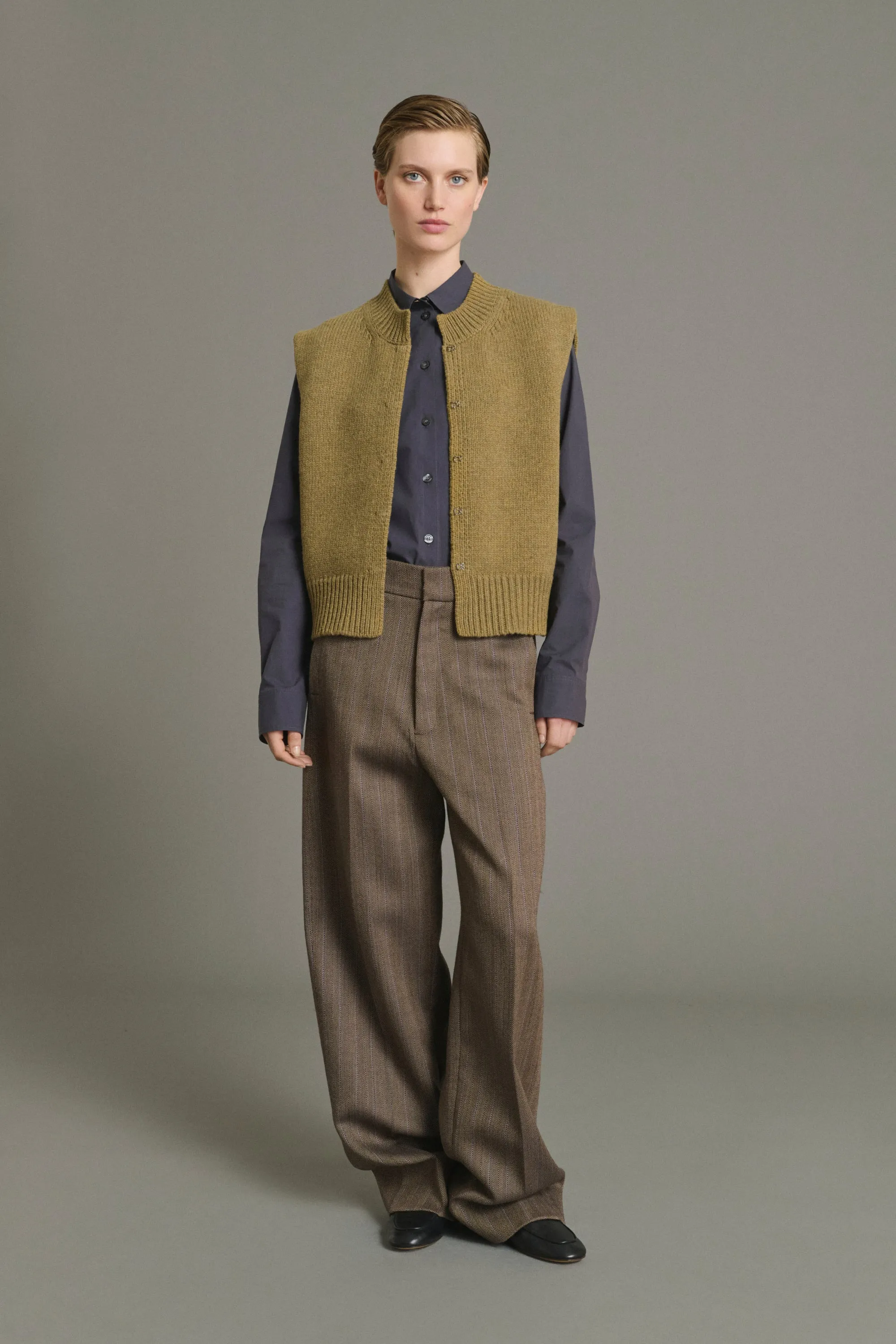CARDIGAN KALYANEE TILLEUL