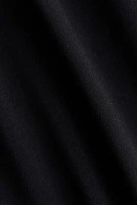 Top en jersey avec panneau drapé - Noir — photo 4