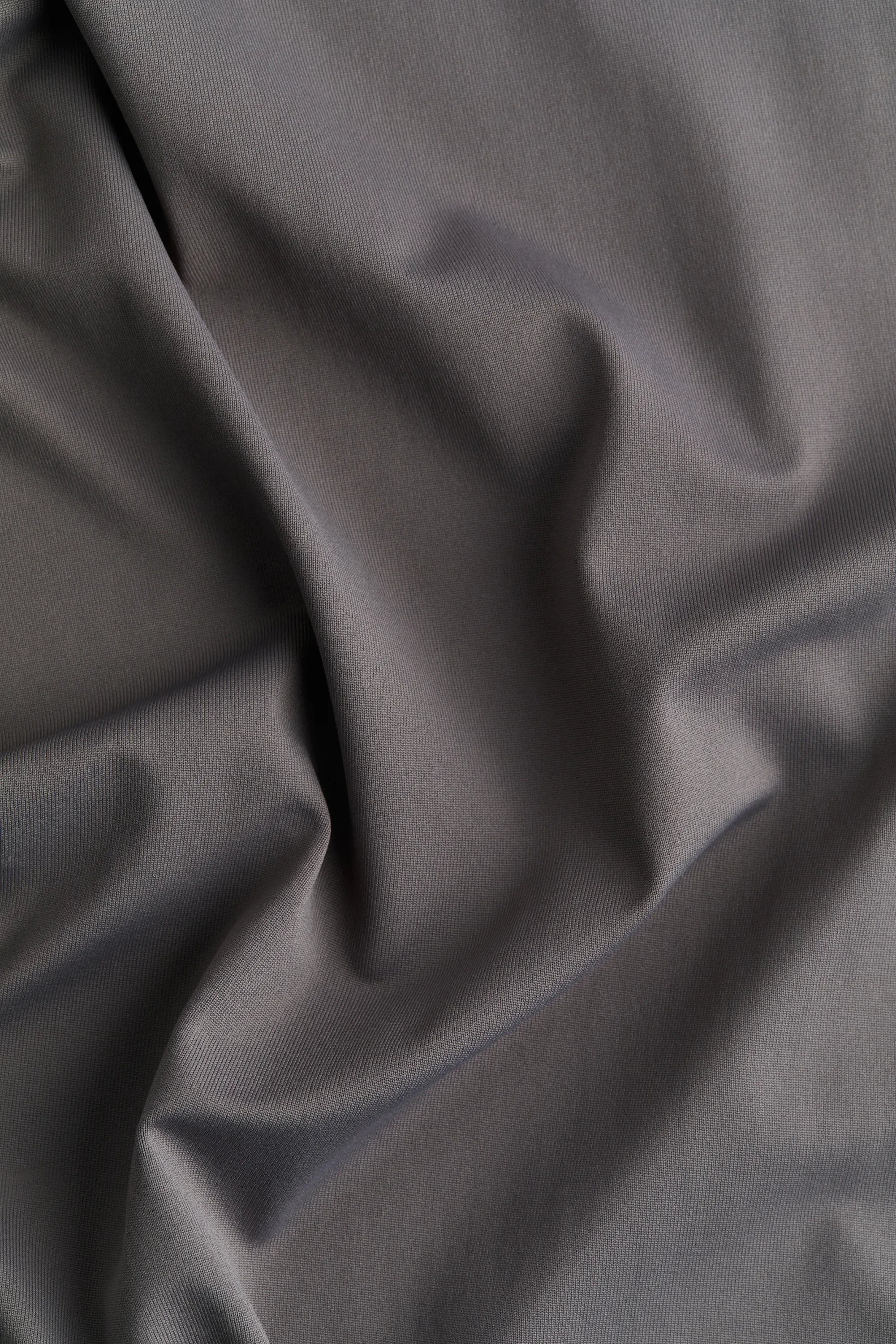 Robe T-shirt en microfibre - Gris foncé