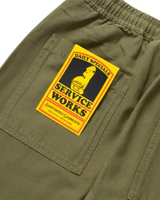 Canvas Chef Pant Olive — photo 4
