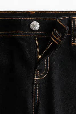 Skinny Ultra Low Waist Ankle Jeans - Noir denim — photo 4