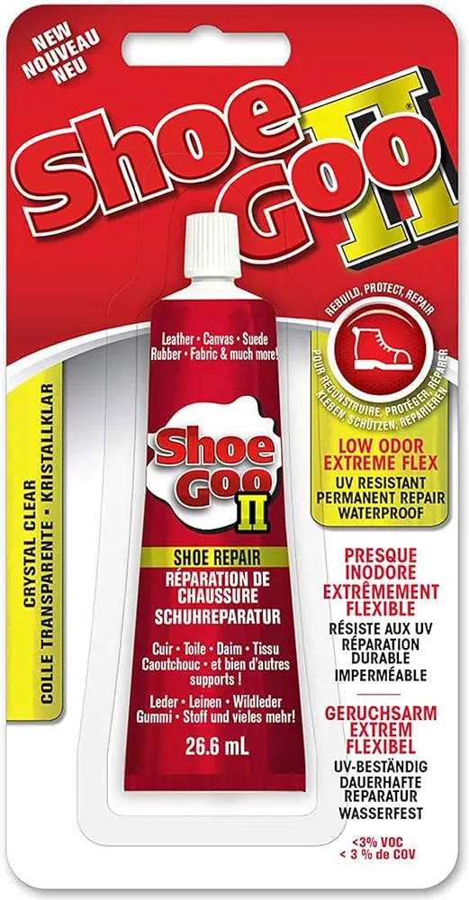 Shoe Goo II shoe repair – Colle transparente pour chaussures