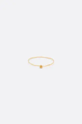BAGUE OLYMPE, PIERRE DE NAISSANCE - Or jaune 18 carats — photo 5