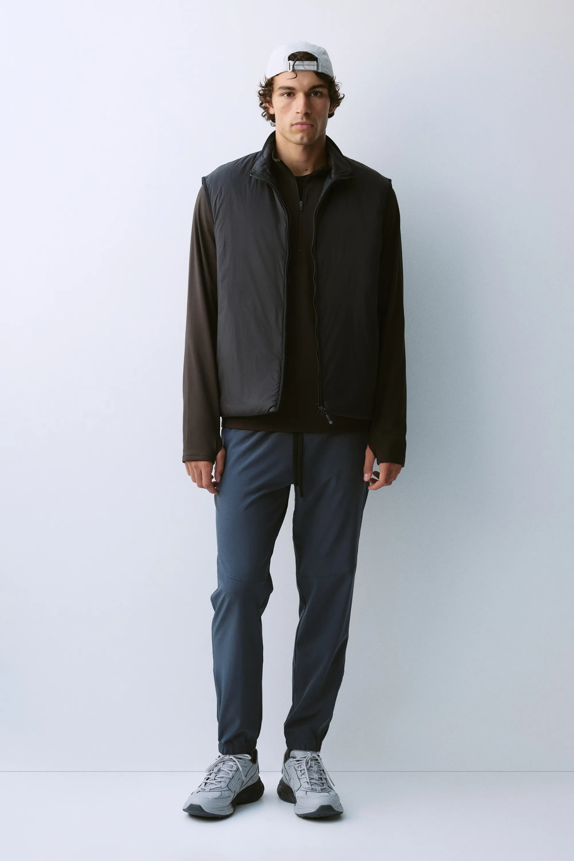 Veste de sport sans manches - Noir