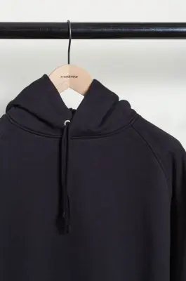 Comoli – HOODIE E03-05004 – BLACK — photo 4