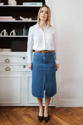Jupe Malala - denim — photo 3