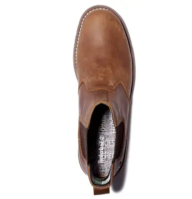 TIMBERLAND LARCHMONT II CHELSEA BOOTS Marron — photo 3